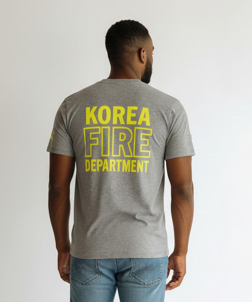 Pentaon Korea Fire Dept Amifit Short Sleeve T-Shirt