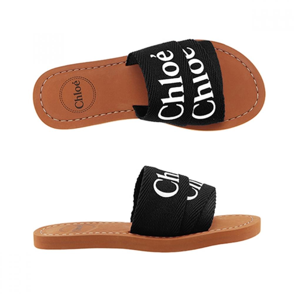 

Шлепанцы Chloe C20136 09b Woody с логотипом C20136 09B (33)