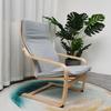 Birch Wood Recliner Bonn Armchair - Adult Leisure Chair for Balcony and Pregnant Women.