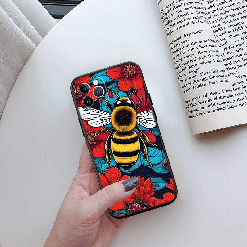 MH20 Bees Cartoon New Shell Phone Case for Xiaomi Poco F5 F6 C40 C65 C55 C50 C51 M7 X7 C75 M6 C71 F7 C85 F8 Pro Ultra