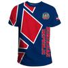 Dominican Republic Flag Map 3D Printed T Shirt For Men Clothes Fashion Male T-Shirt National Emblem Tshirt Independence Day Tee