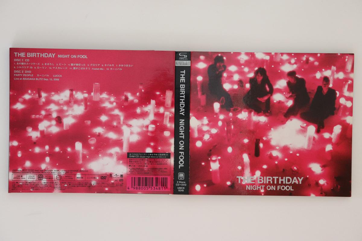 

CD BIRTHDAY - NIGHT ON FOOL UMCK9248 Universal Music 2008 Japan Japanese Pop/Rock Used