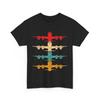 T-shirt Avions Hommes Femmes Hauts, Amoureux de l'Aviation d'Avions Pilote Aviateur Vol T-shirt Hommes Femmes Hauts