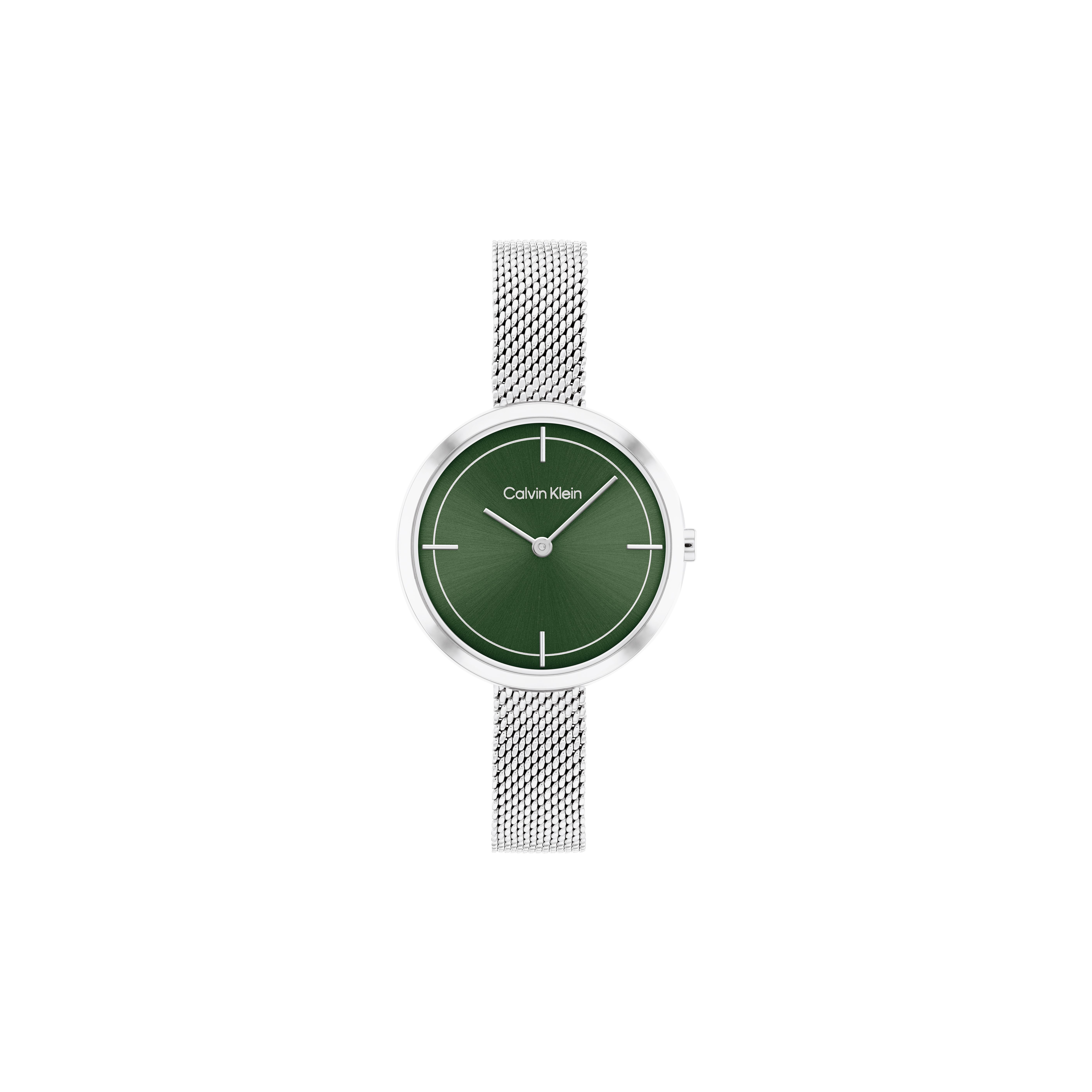 

Calvin Klein Fashion Series Quartz Watch 30mm Green Dial Women watches 25200185 Regular Watch Box,Green Dial