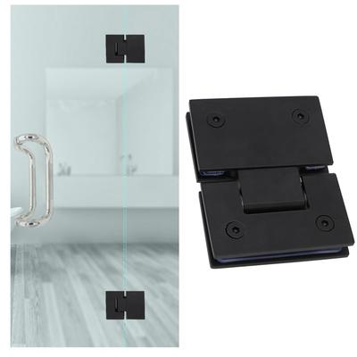 180 Degree Stainless Steel Heavy Duty Glass Door Hinges Glass Shower Door Hinges for 5/16-1/2in 8mm-12mm Thick Frameless Doors