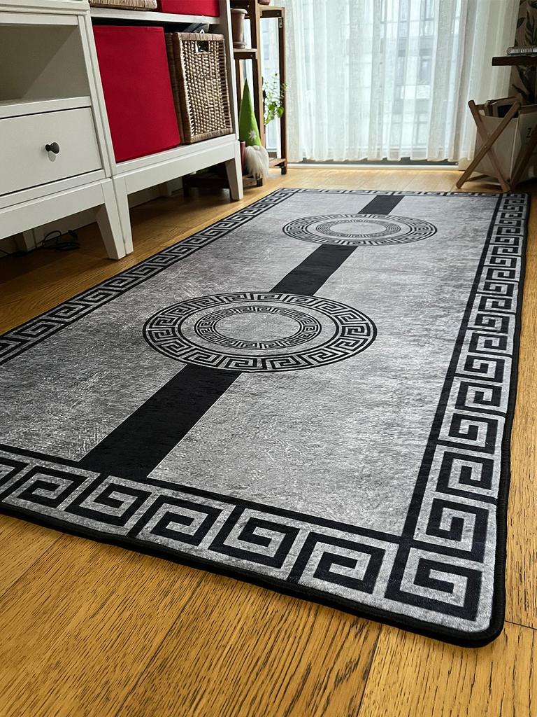 EPeddler Home Modern Classic Pattern Digital Printing Washable Non-Slip Dot Base New Generation Living Room, Bedroom, Entrance Carpet and Floor Mat