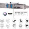 Xiwai USB PCI-E Express Card, 1 X USB 3.1 Gen1 5Gbps Dual Type-A & Type-C USB-C Female To PCI-E Adapter uPD720201 with Low Profile Bracket