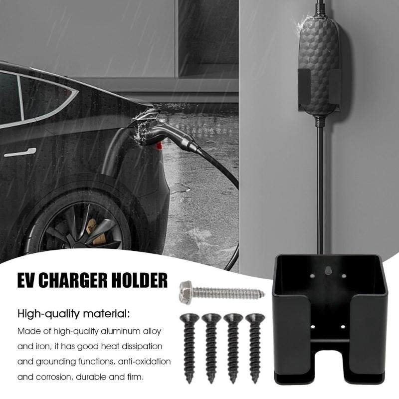 Supporto da Parete Efficiente per Colonne di Ricarica Auto Elettriche con Design User-Friendly per una Gestione Ordinata dei Cavi Uso Esterno