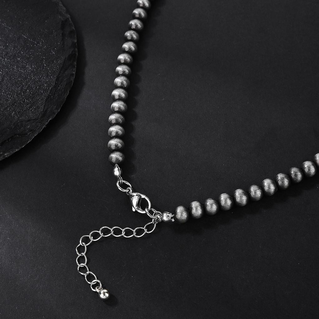 Adjustable Length Brushed Finish Necklace Comfortable for All Day Use And Gifting CCB Jewelry