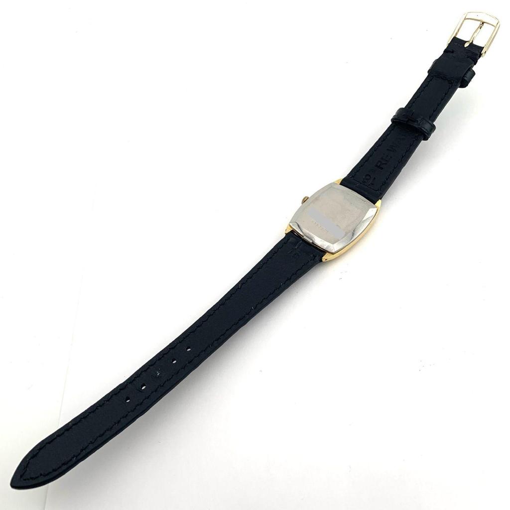 Used [Used] CERTINA 4006 179 wristwatch gold dial black