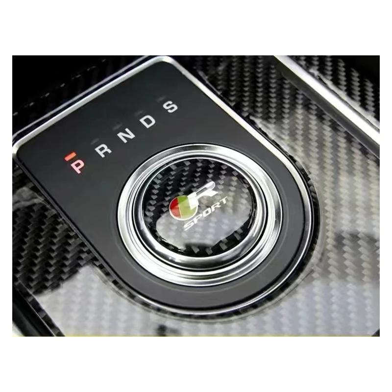 Car Interior Gear Console Cover Emblem Badge Stickers Accessory For Jaguar X S F XF XE XJ XK XEL XFL XJL XJ6 XJS XKR XFR F-Type PP20