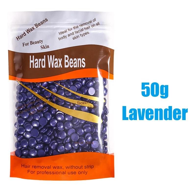 50g Hard Wax Beans for Hair Removal Body European Brazilian Pearl for Wax Warmer Waxing Beans for Wax Heater Machine