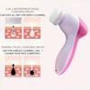Electric Ultrasonic Cleaner Cleansing Brush 3 In 1 Face Tool Massagers Sonic Rotating Cleansing Brush Galvanic Remove Blackheads