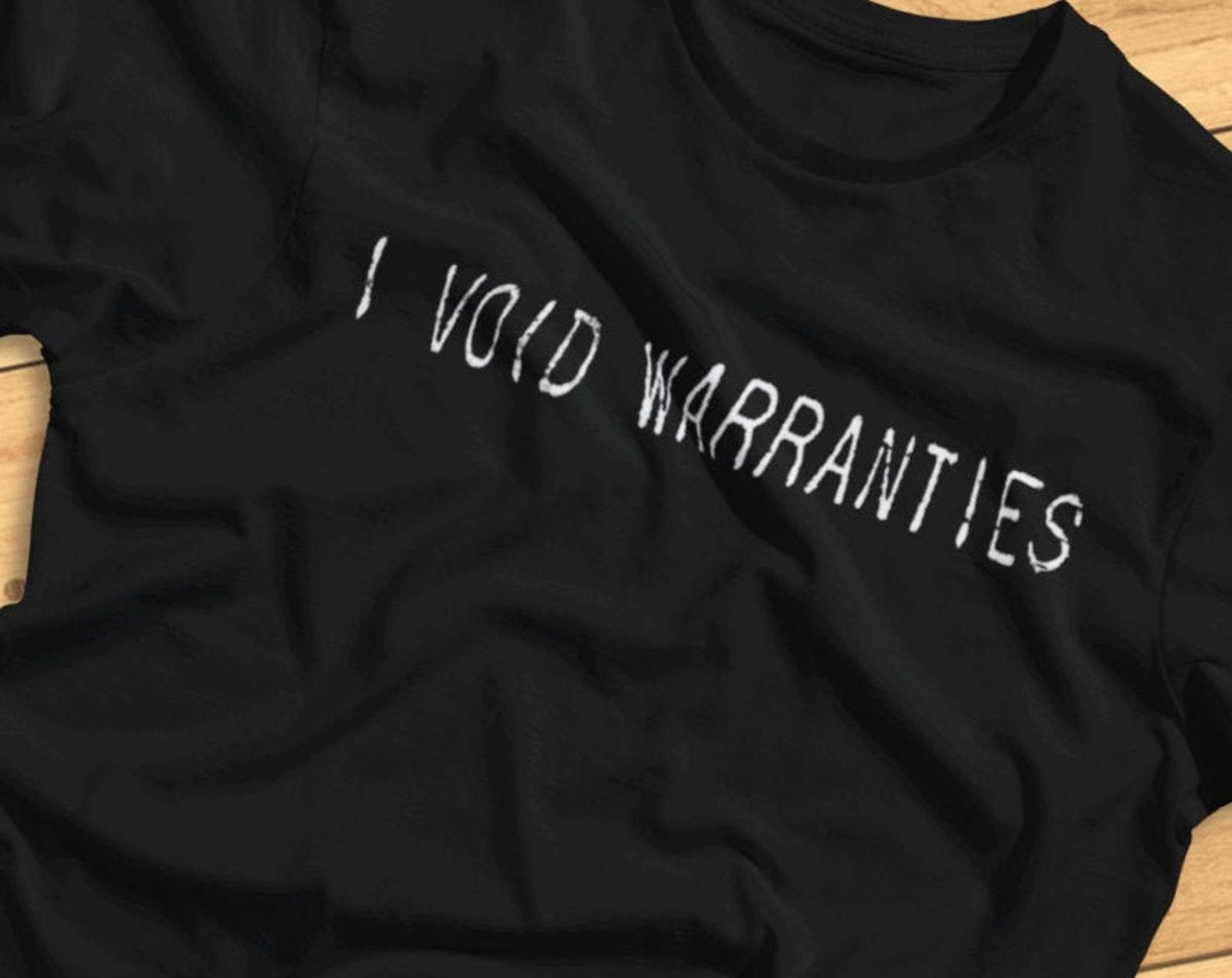 I Void Warranties - Mr. Fix-It, Hardware Nerd, Repair Geek - T-shirt XL