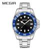Classic Role Men'S Business Stainless Steel With Waterproof Luminous Quartz Men'S Watch 1090