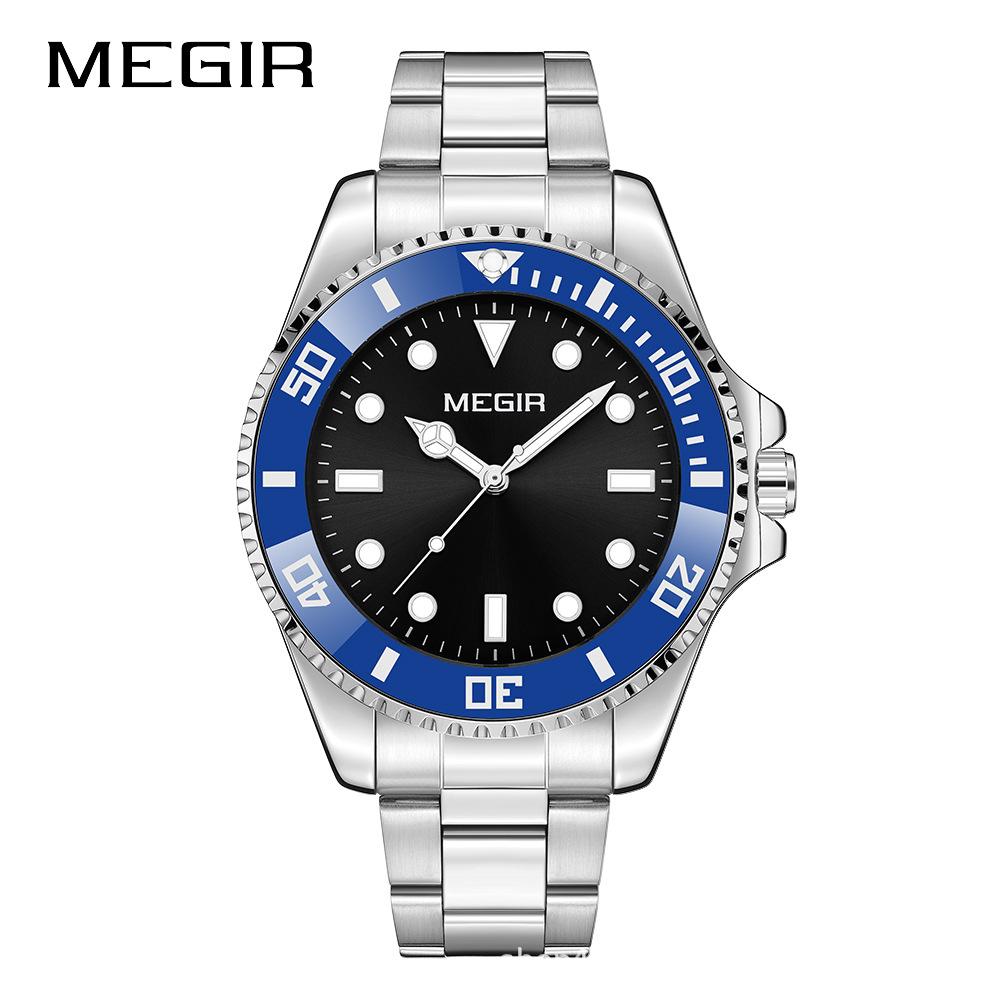 Classic Role Men'S Business Stainless Steel With Waterproof Luminous Quartz Men'S Watch 1090