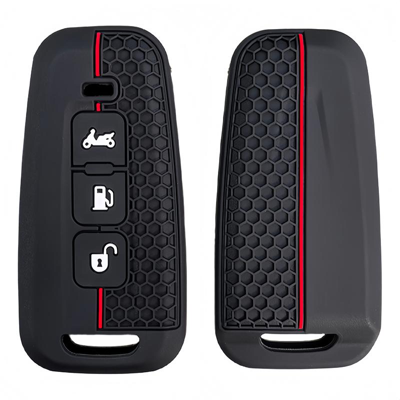 Custodia Portachiavi in Silicone per Moto per Piaggio Beverly 400 Beverly400 Cover Remota Guscio Portachiavi Accessori