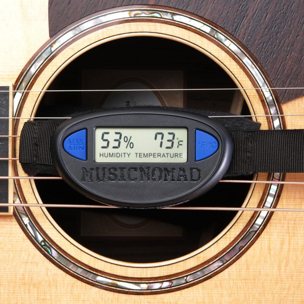 MUSIC NOMAD Guitar Maintenance Humidity and Temperature Monitor MN312 Tool,