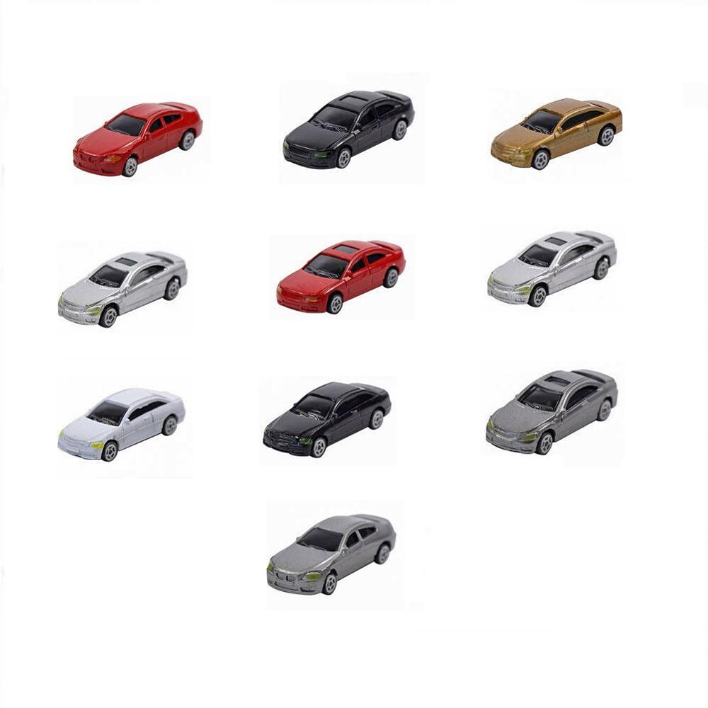 1:75 1:87 Plastikmodellautos zum Bauen von Autolayouts Zufällige Farbe Party-Wichtelgeschenke Autos Spielzeug für Kinder