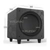 300W High-power Subwoofer 10 Inch Active Subwoofer Home Theater Portable Computer Speaker Digital Transmission Speaker TV