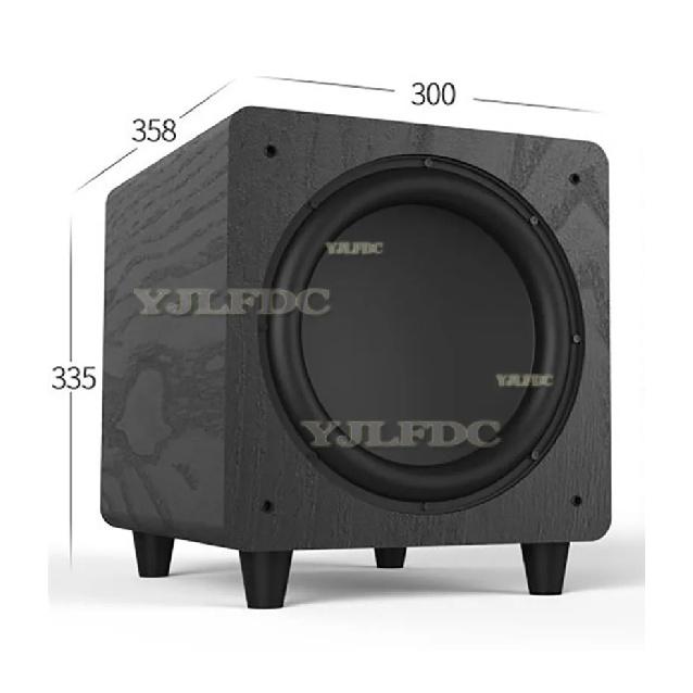 300W High-power Subwoofer 10 Inch Active Subwoofer Home Theater Portable Computer Speaker Digital Transmission Speaker TV