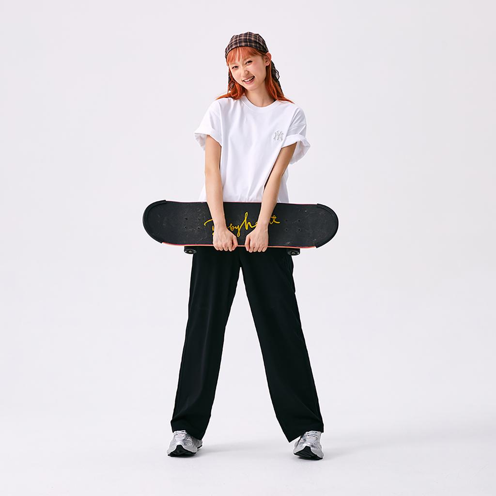 New MLB New York Yankees SS25 T Shirt Unisex White 3ATST0153-50WHS