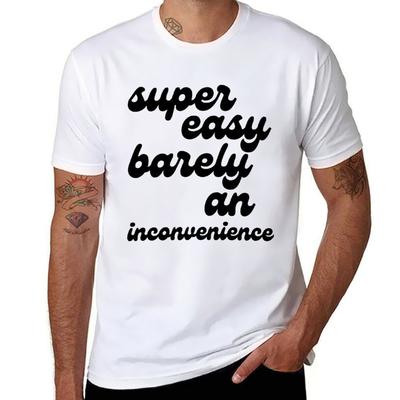 George. Ryan inconveniência. Frase de efeito. homem an para camisas homens Super Reunião mal t fácil Camiseta Pitch