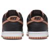Nike Herren Dunk Low Schwarz Bernsteinbraun Herren Sneaker Weiß DV0831-004