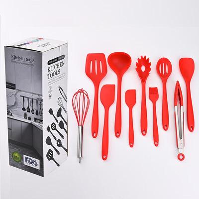 Wutuo 10-teiliges Silikon-Küchenutensilien-Set