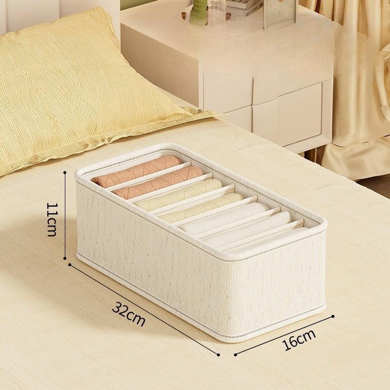 

Put Underwear Storage Box, Household Drawer-type Grid Artifact, Wardrobe, Underwear, Socks, Three-in-one Finishing Box, Box.