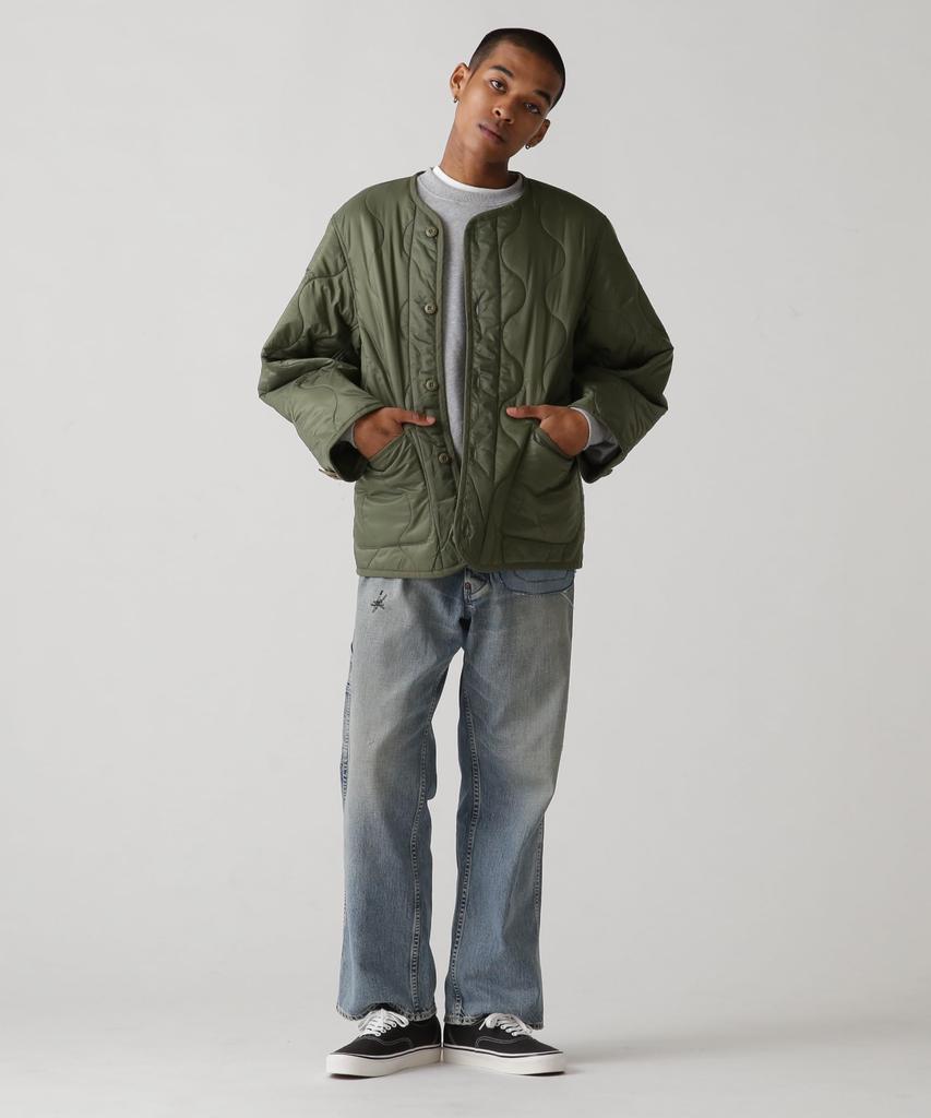 AVIREX QILTING LINER JACKET men's M 310 olive 783-5952042