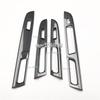 LHD RHD For subaru WRX WRX STi 2014- ABS Window Switch Panel Cover Trim Armrest Panel Lift Button Decoration Styling