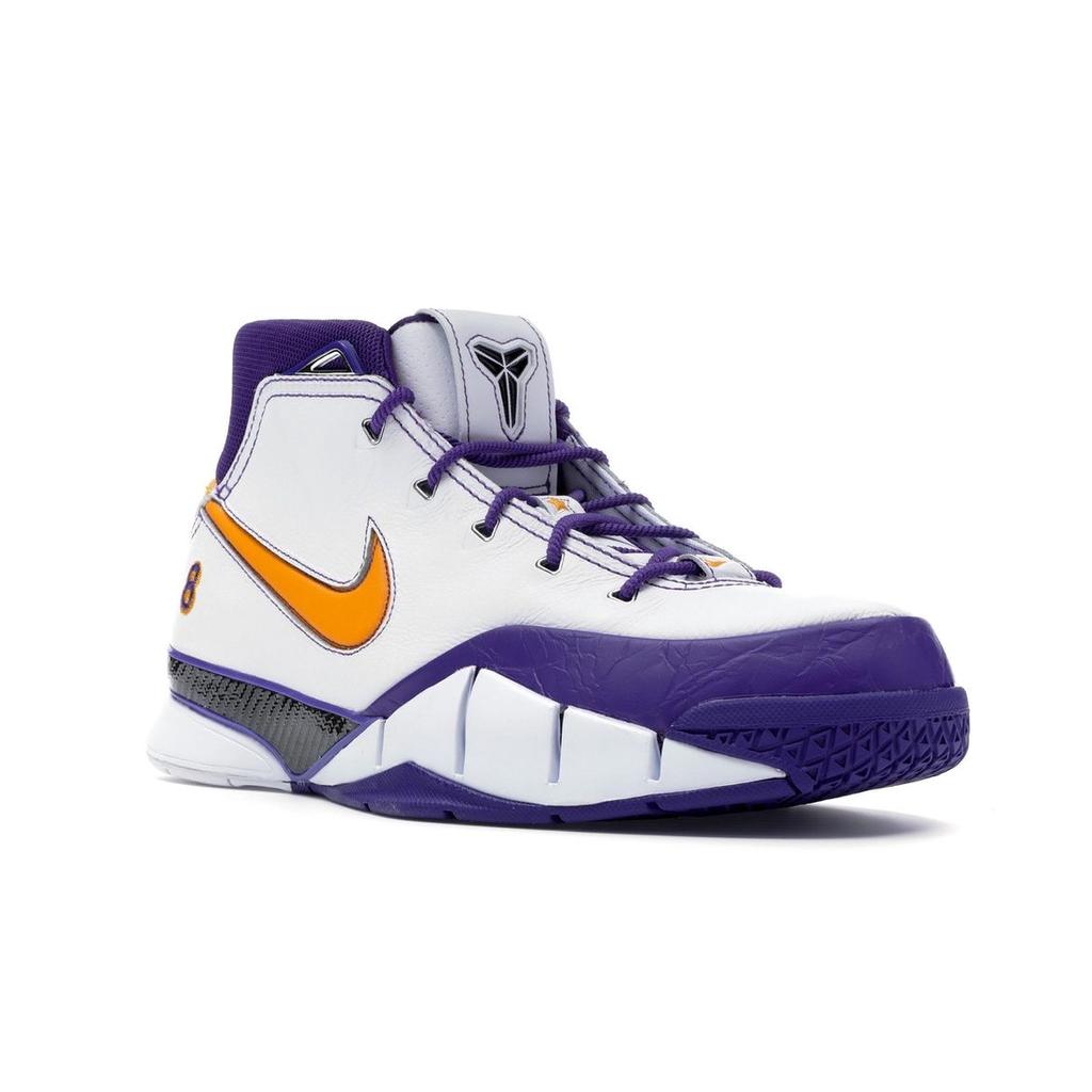 Nike Zoom Kobe 1 Protro Final Seconds Men Sneakers White Del-Sol-Varsity-Purple AQ2728-101