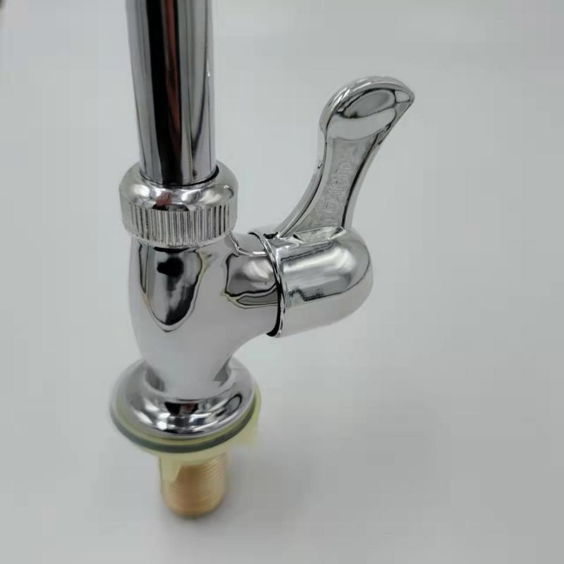 Stainless Steel Cold Water Faucet Basin Tap Single Inlet Kitchen Bathroom Sink Mixer Plumbing Fixture Home Accessory