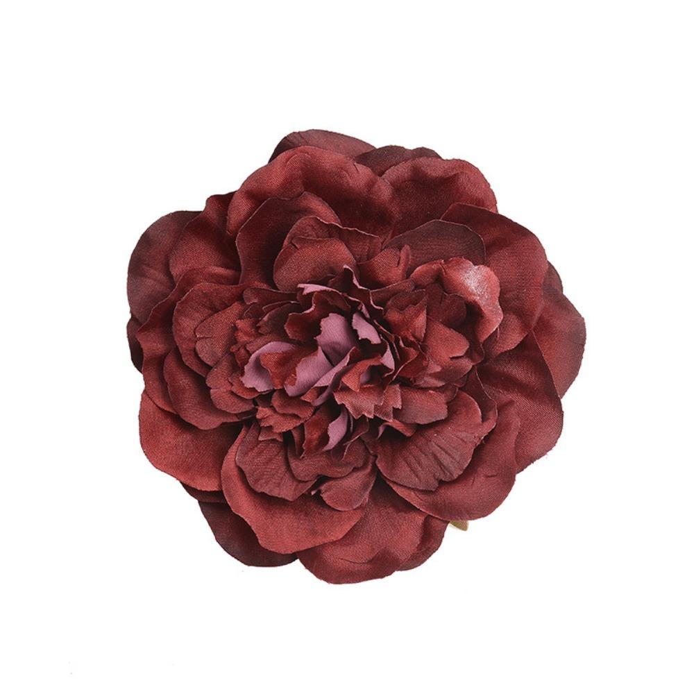 5PCS Decorative Peony Flower Heads Silk Flower Decoration Supplies Artificial Flower  Birthday Party