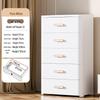 Thickened Drawer Storage Cabinet: Versatile Under-Desk, Living Room & Bedroom Organizer