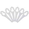 For Bosch F016800177 ART 23 Accu Trim Plastic Safety Blades - Pack Of 24 ART23 Accutrim Easytrim Strimmer Trimmer Parts