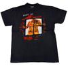 L Size Pearl Jam 1993 Fade Processing T-Shirt Black Gray Band T Single Stitch Unisex T-Shirt