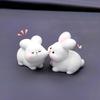 Cute Kissing Face Animal Car Dashboard Decoration, Love Funny Micro