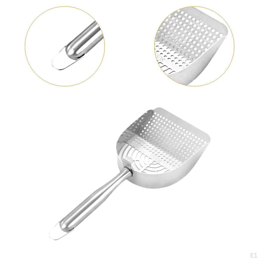 Litter Sifting Efficient Tool for Ergonomic Grip Sand