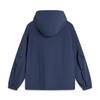 Li-Ning Water-Resistant Loose Comfortable Zip-Up Hooded Windbreaker Jacket Men Outerwear Deep-Iris-Blue AFDU537-5