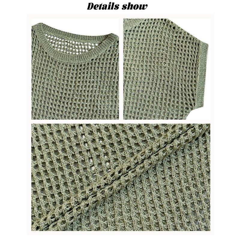 Women's Fashion Casual Summer Spring Solid Color Print Short Sleeve O-Neck Blouses & Shirts