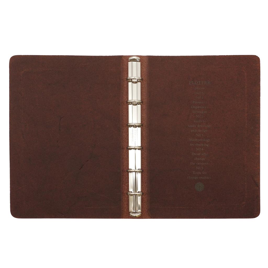 Designphil Pueblo 6 Hole Ring Leather Mini Binder