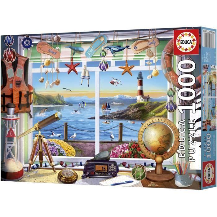 Puzzle - EDUCA - Vie partuaire - 1000 pièces - 68x48 cm - Pour adultes - Thème nature