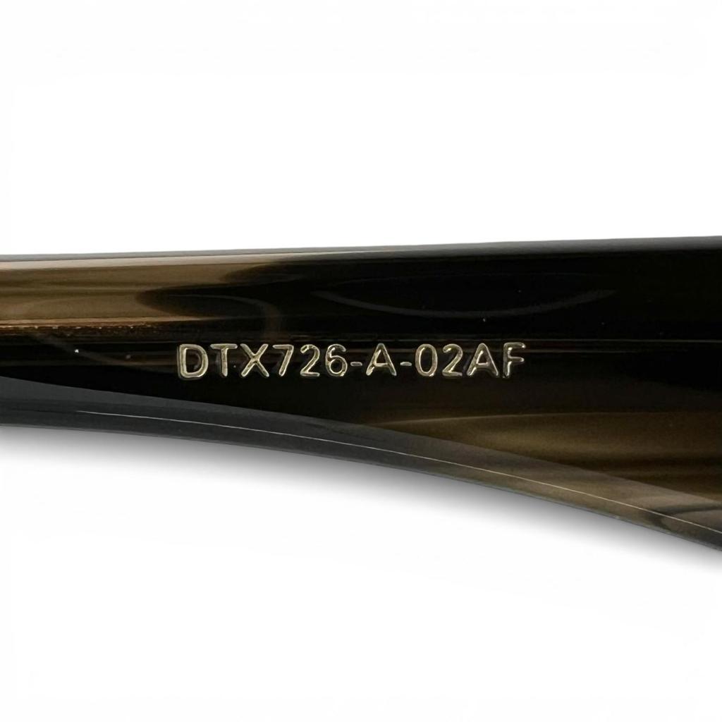 Excellent DITA Glasses RADIHACKER brown marble Women DTX726 Used