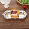Vintage Jewelry Tray Multifunctional Exquisite Metal Decorative Tray for Dessert Fruit Snacks