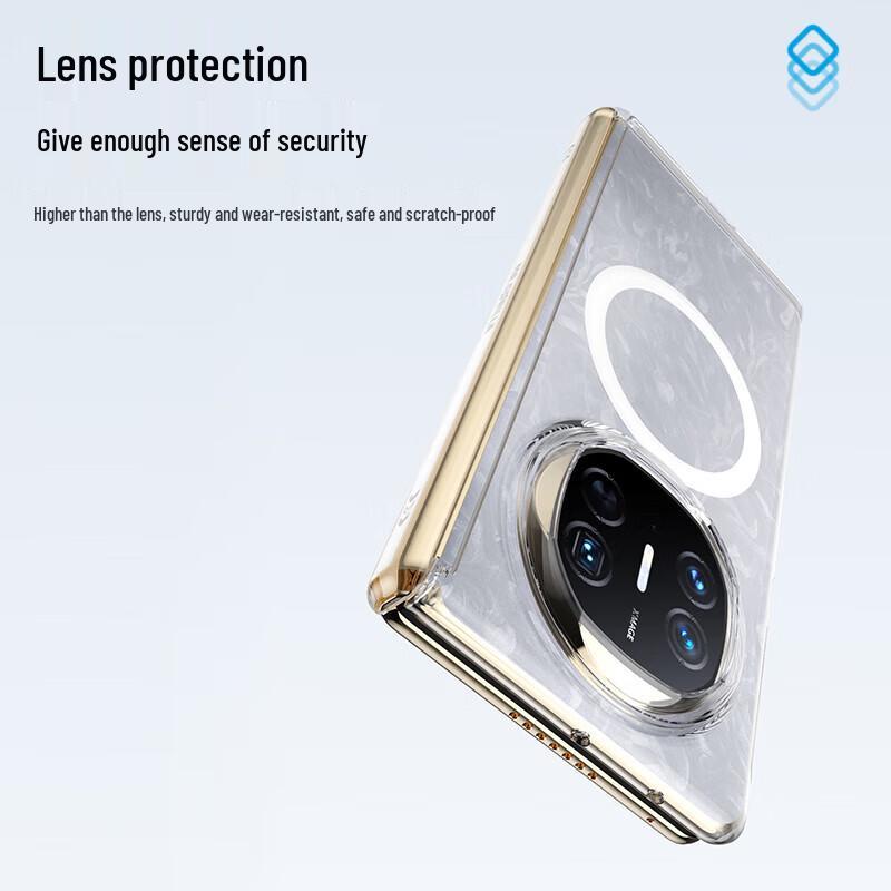 Huawei Mate X6 Transparent Folding Phone Case