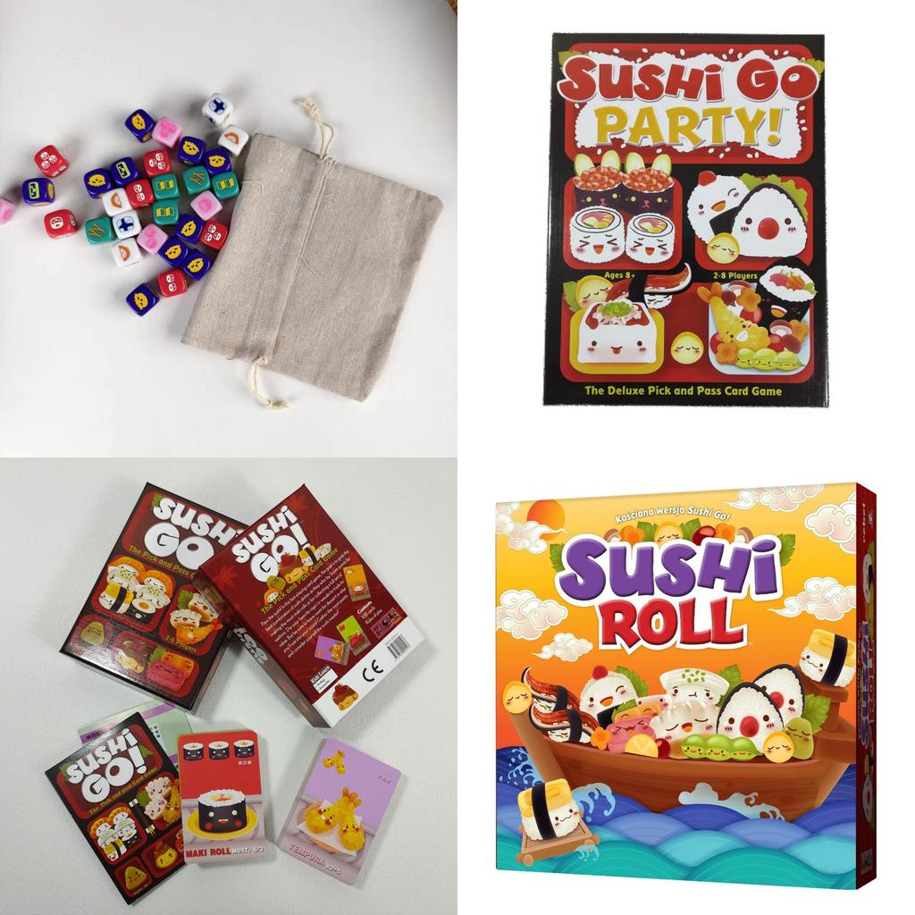 Sushi Go Party Game With Paper Material For Family Game Night And Party Fun