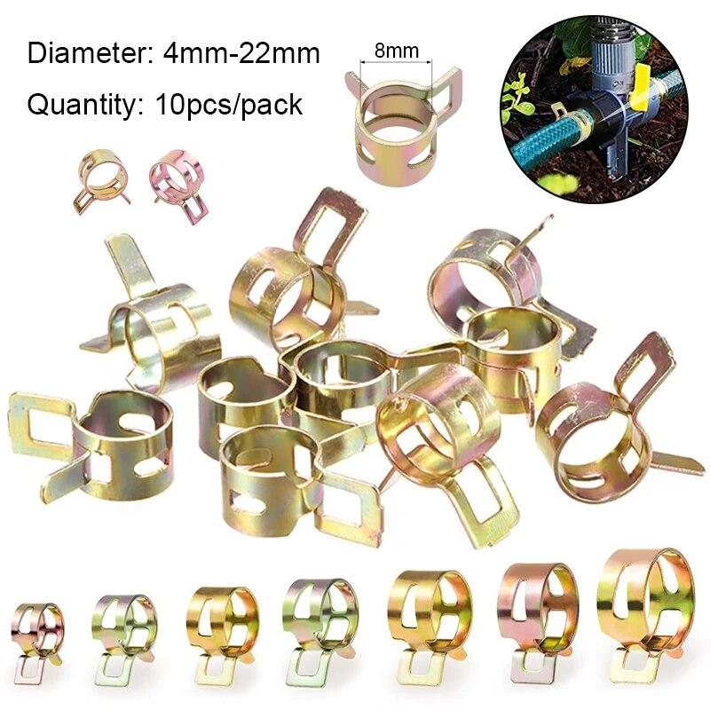 50 PCS Hose Clamp Pipe Clamp Hose Clips Hose Clamp Motorcycle