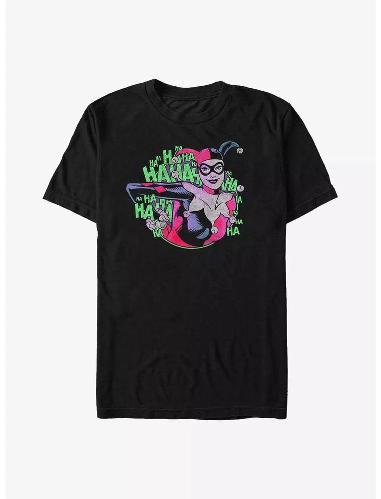 Comics BatUnisex So Serious Harley Quinn Black TShirt S